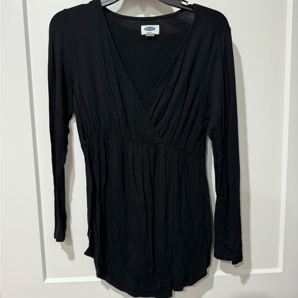 Old Navy Maternity Black Long Sleeve